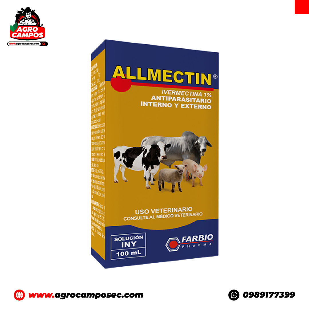 Allmectin Ivemectina 1% - Agro Campos