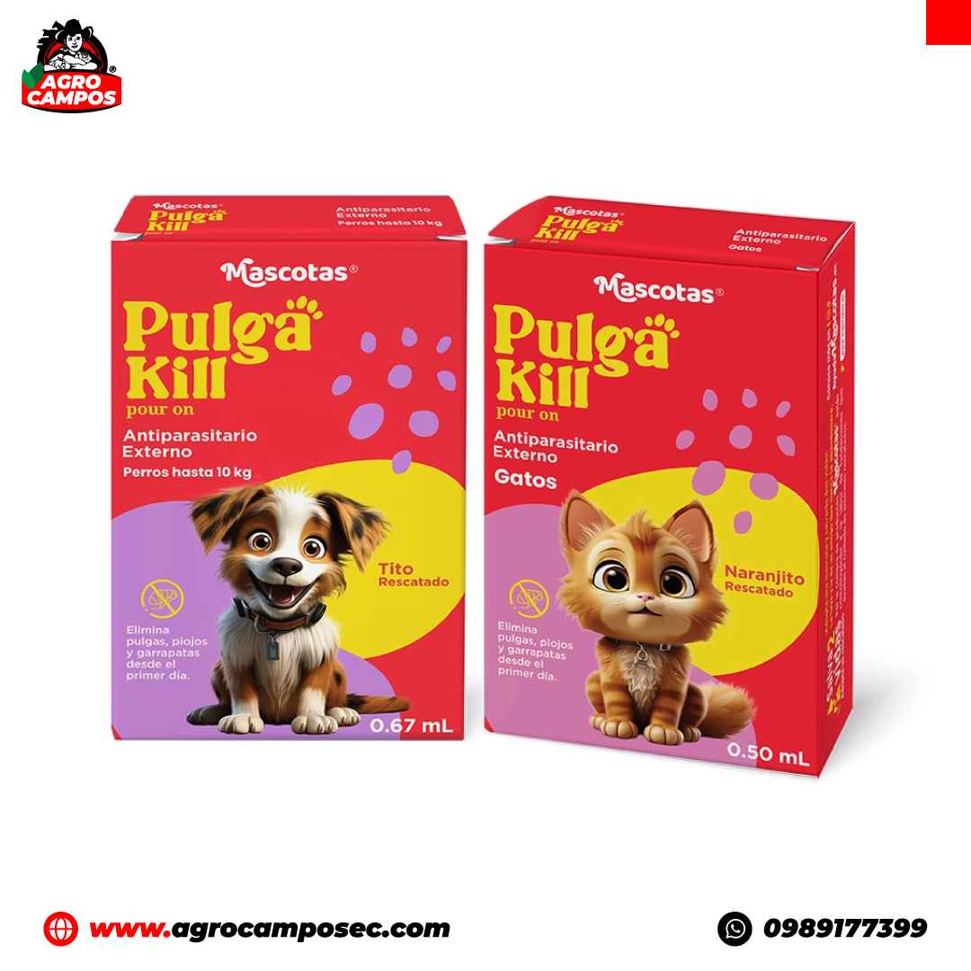 Pulgakill Pour On - Agro Campos